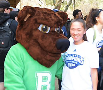 Brookhaven's mascot The Bear