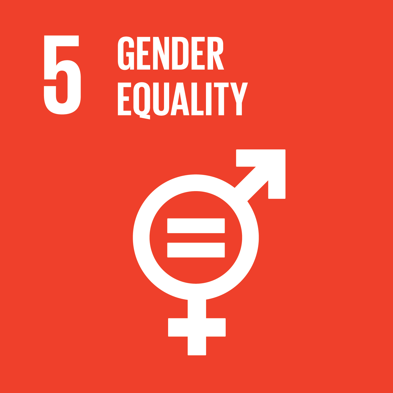 Goal 5: Gender Equality, the text of this infographic is listed below