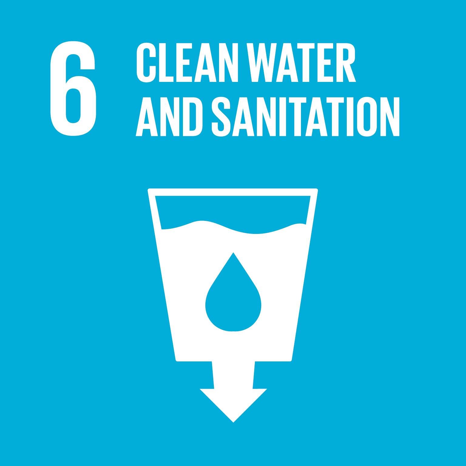 Goal 6: Clean Water, the text of this infographic is listed below