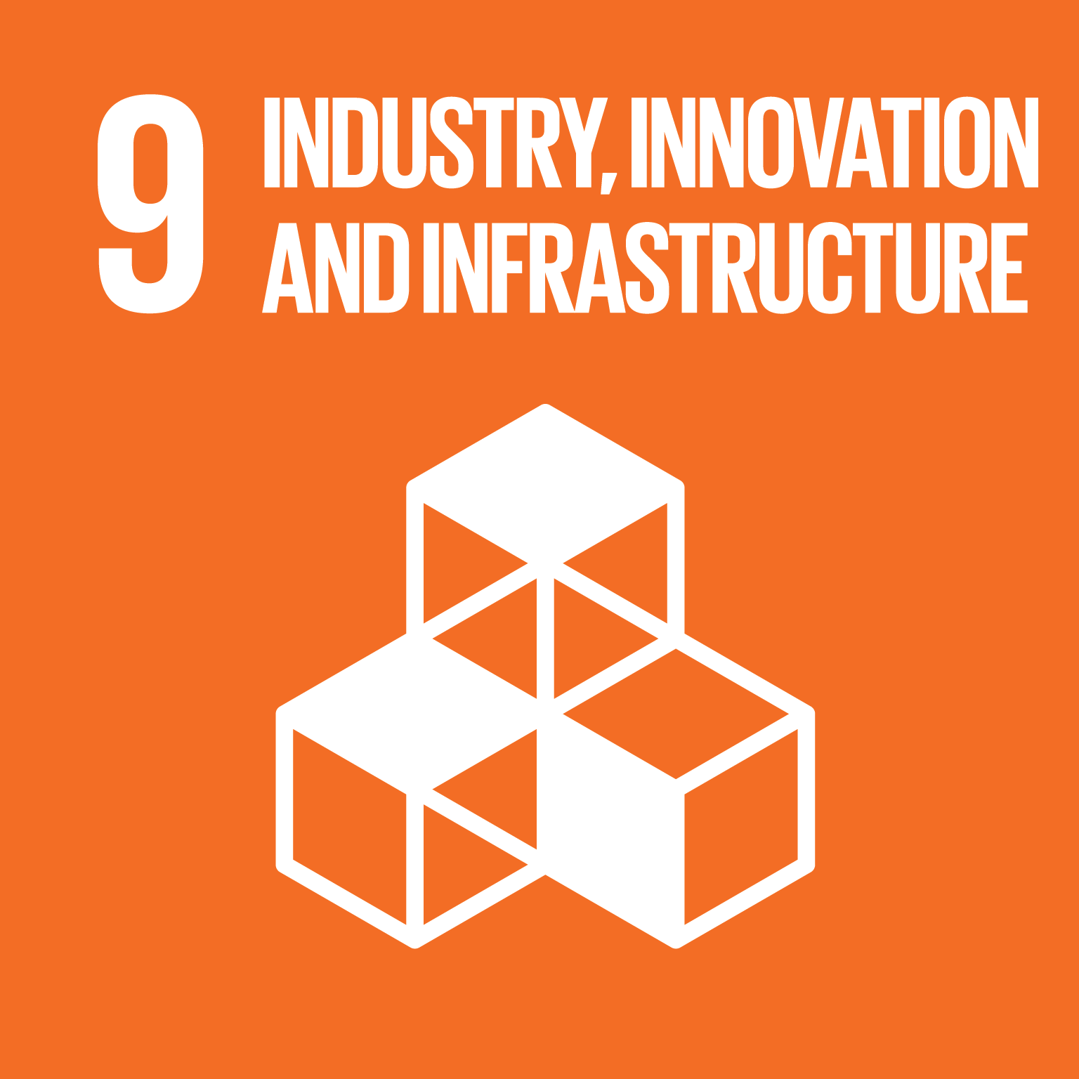 Goal 9: Infrastructure, the text of this infographic is listed below