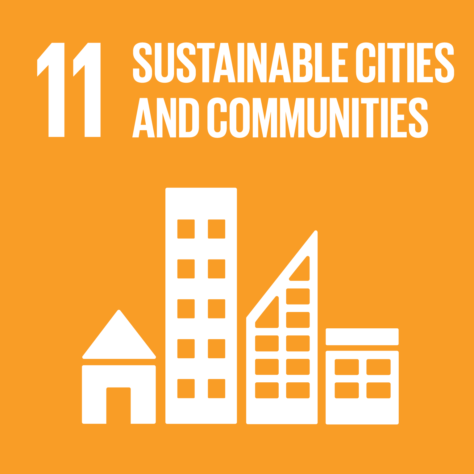 Goal 11: Sustainable Communities, the text of this infographic is listed below